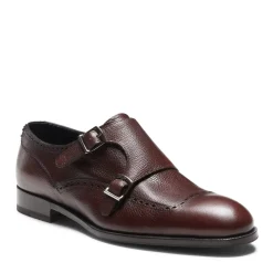 Fratelli Rossetti Men's almond-coloured leather buckle Derby shoe|^ Lace-up Shoes