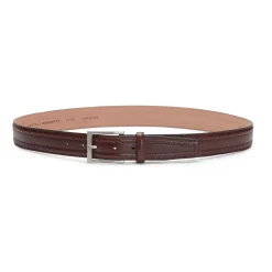Fratelli Rossetti Men's almond-coloured leather belt|^ Belts