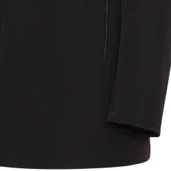 Fratelli Rossetti Men’s black jacket in shearling and technical fabric|^ Outerwear