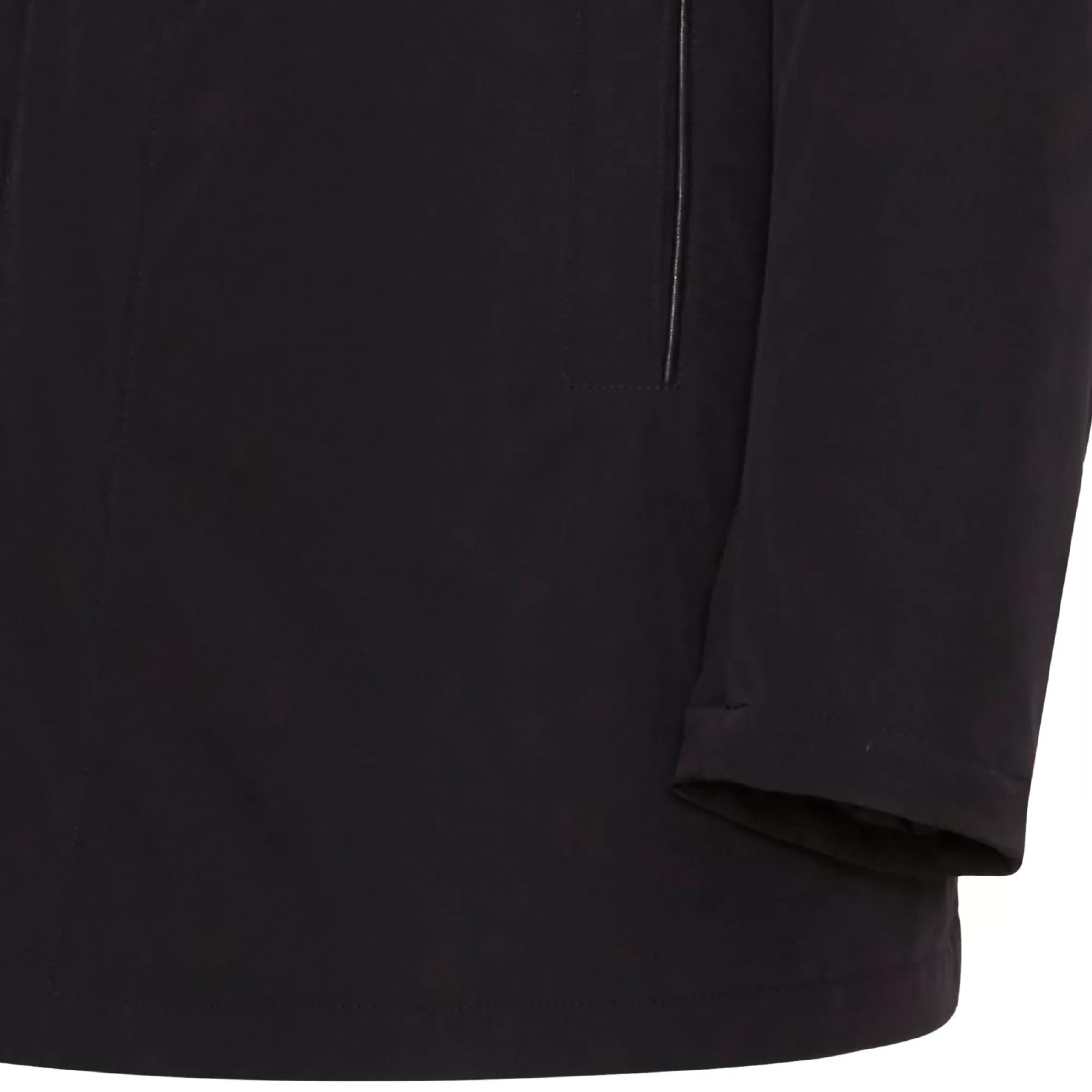 Fratelli Rossetti Men’s black jacket in shearling and technical fabric|^ Outerwear