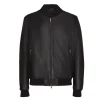 Fratelli Rossetti Men’s black nappa leather jacket|^ Outerwear