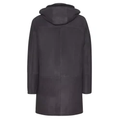 Fratelli Rossetti Men’s black shearling jacket|^ Outerwear