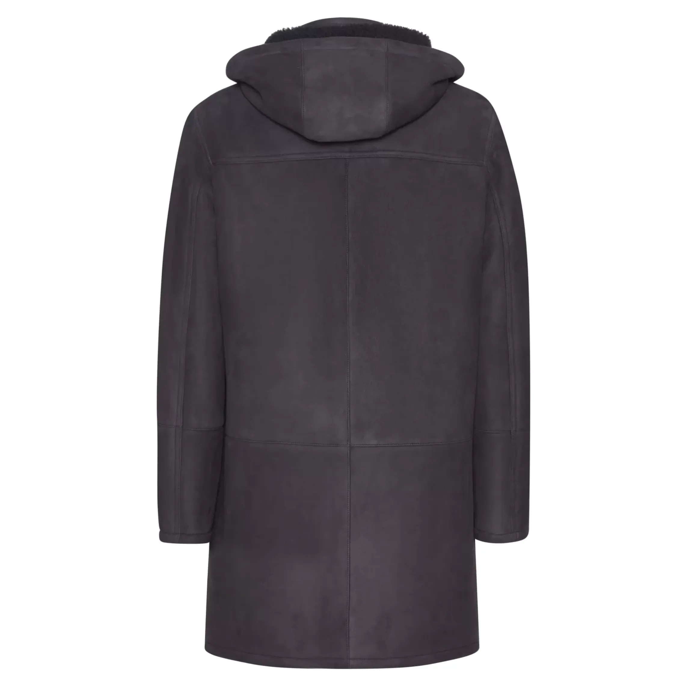 Fratelli Rossetti Men’s black shearling jacket|^ Outerwear