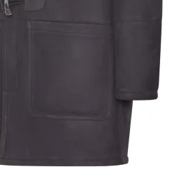 Fratelli Rossetti Men’s black shearling jacket|^ Outerwear