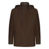 Fratelli Rossetti Men’s brown nappa leather jacket|^ Outerwear