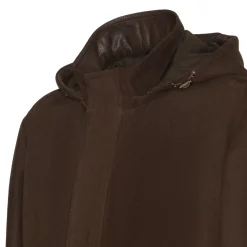 Fratelli Rossetti Men’s brown nappa leather jacket|^ Outerwear