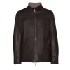 Fratelli Rossetti Men's brown reversible nappa jacket|^ Outerwear