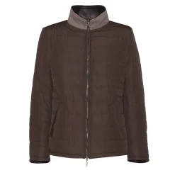 Fratelli Rossetti Men's brown reversible nappa jacket|^ Outerwear