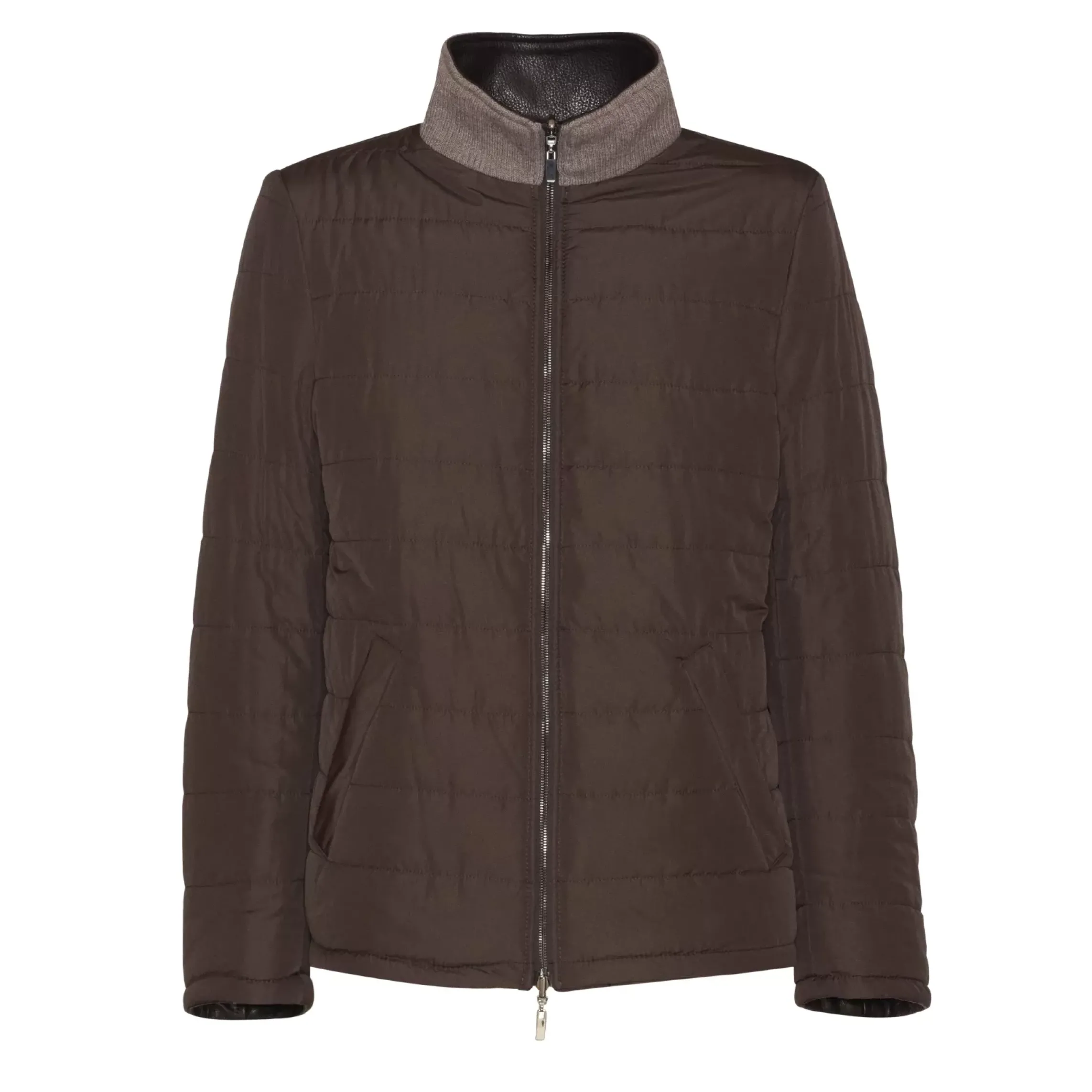 Fratelli Rossetti Men's brown reversible nappa jacket|^ Outerwear