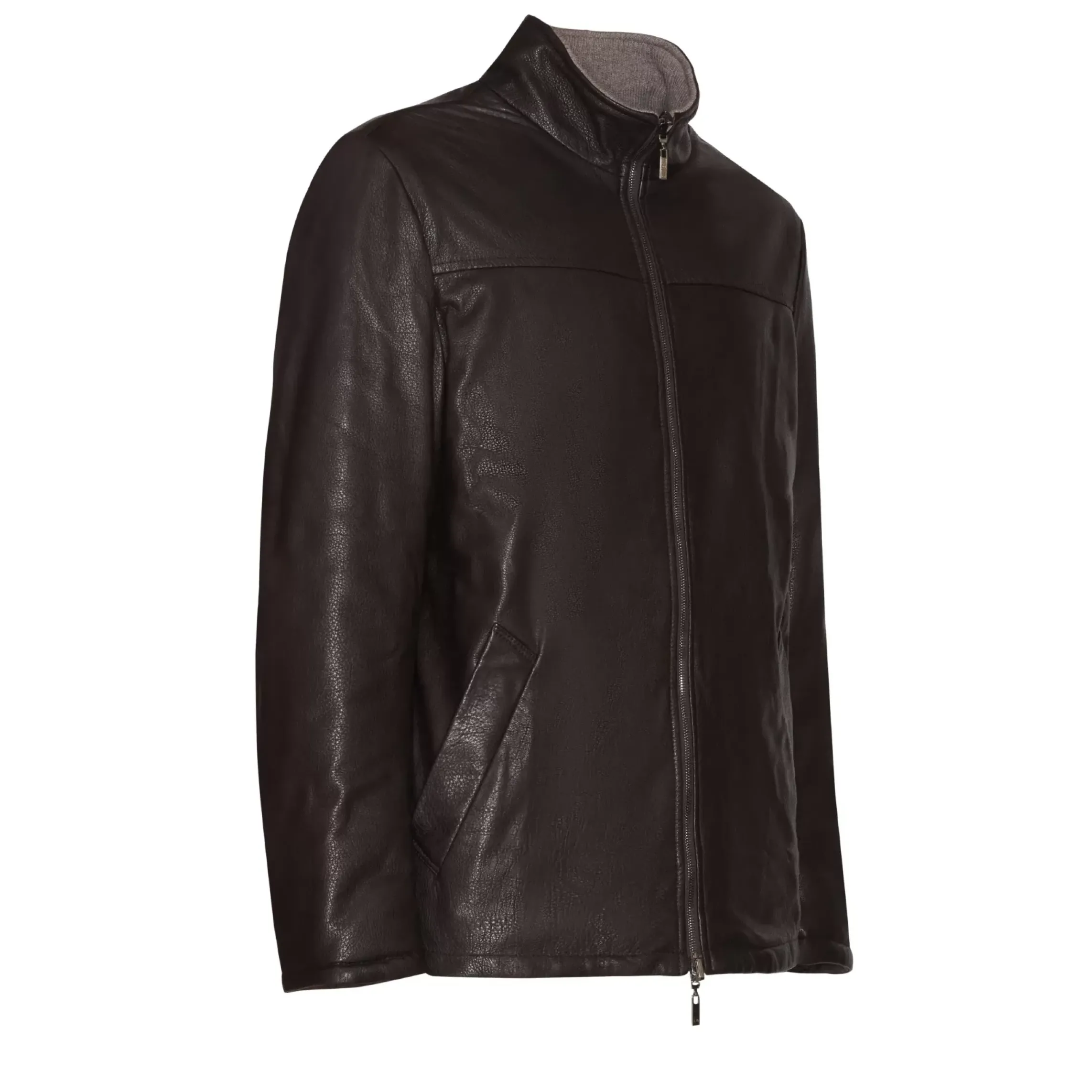 Fratelli Rossetti Men's brown reversible nappa jacket|^ Outerwear