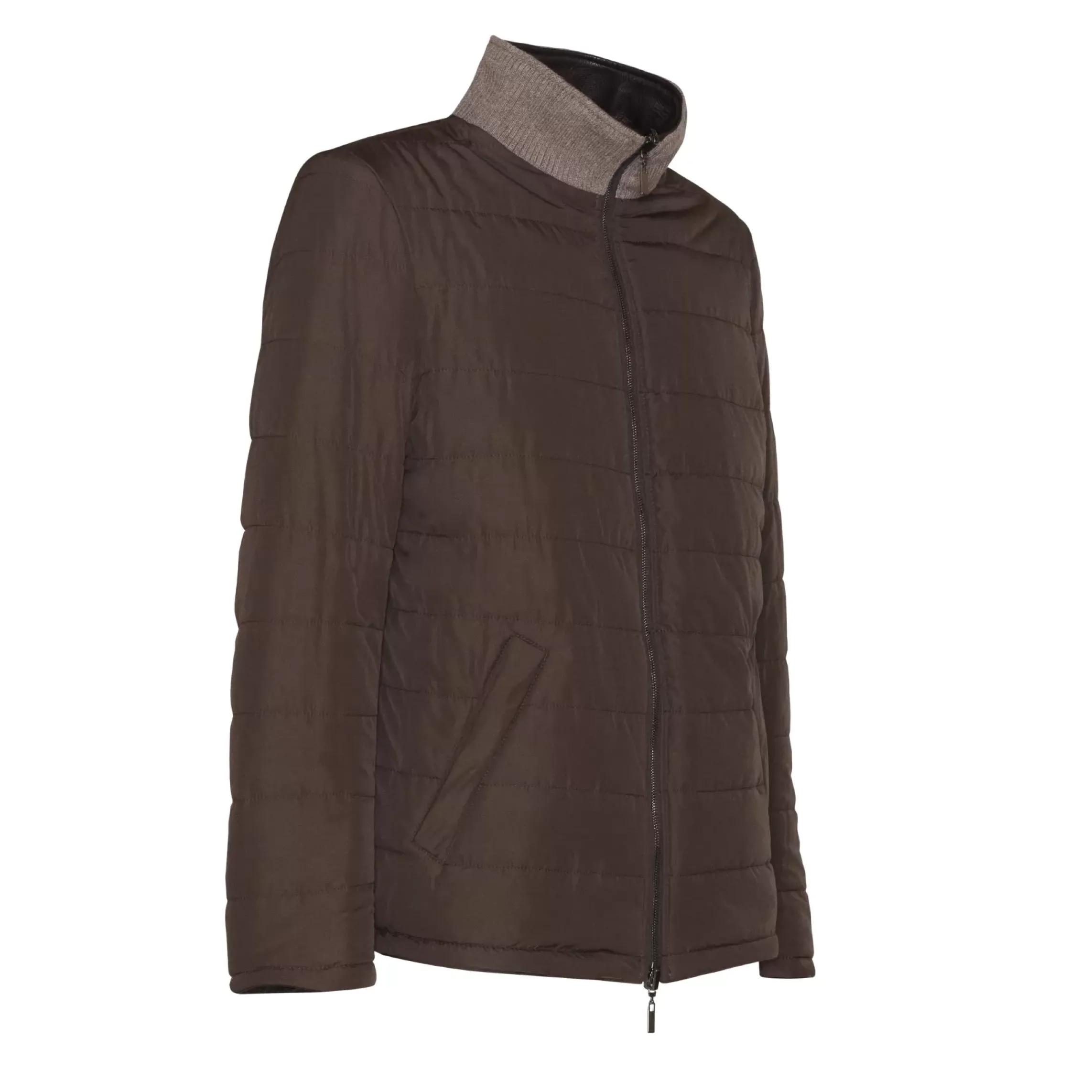 Fratelli Rossetti Men's brown reversible nappa jacket|^ Outerwear
