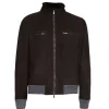 Fratelli Rossetti Men’s brown shearling jacket|^ Outerwear
