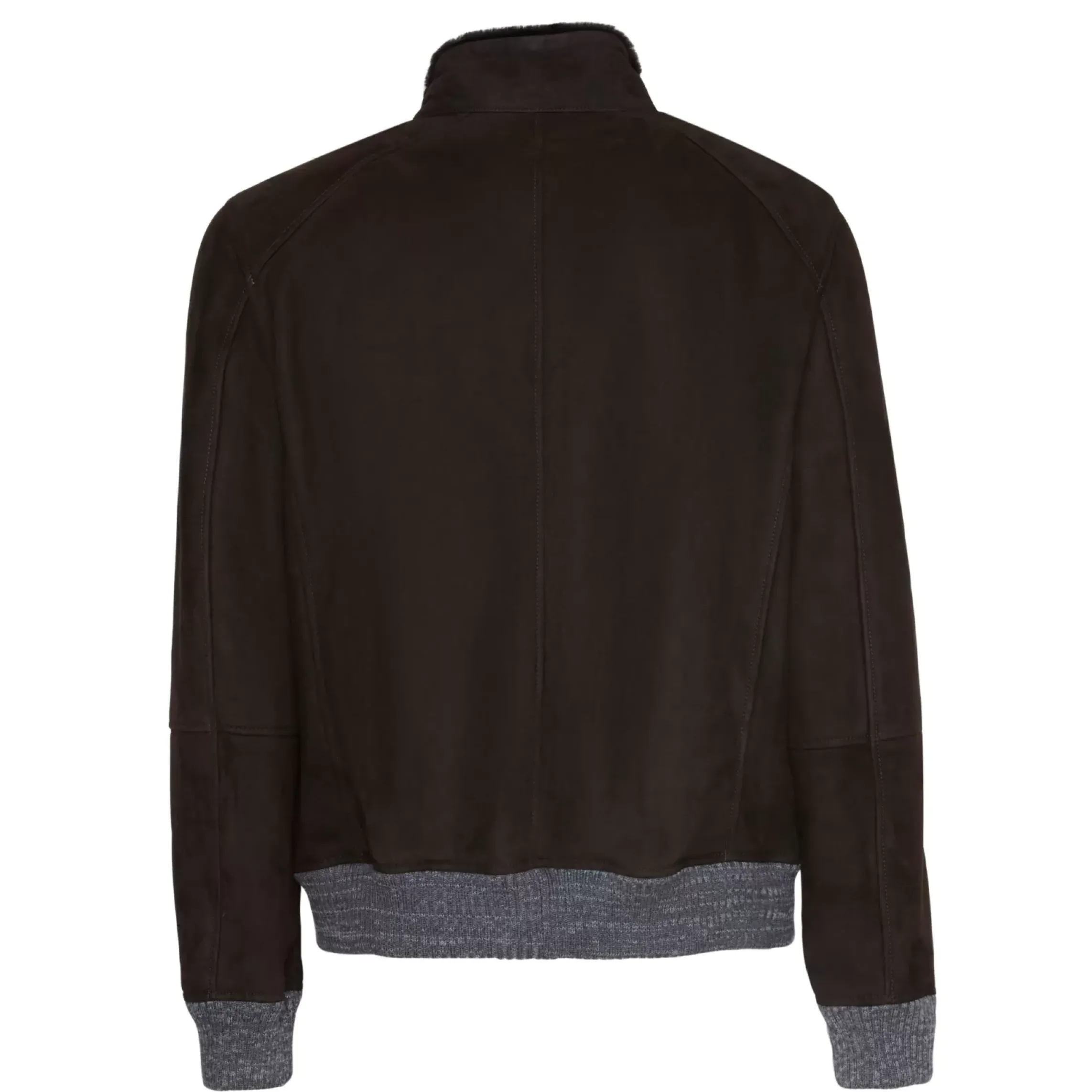 Fratelli Rossetti Men’s brown shearling jacket|^ Outerwear