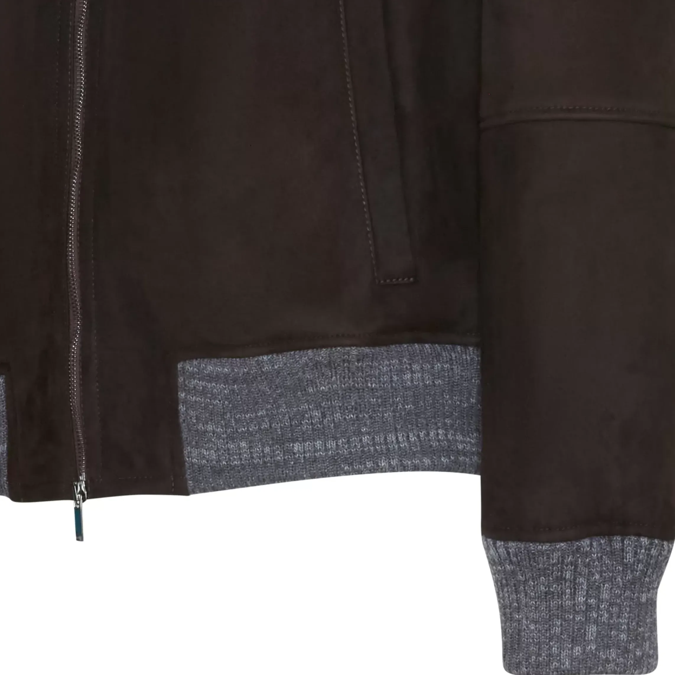 Fratelli Rossetti Men’s brown shearling jacket|^ Outerwear