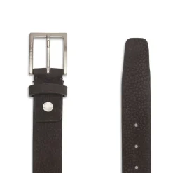 Fratelli Rossetti Men's cocoa brown nubuck belt|^ Belts