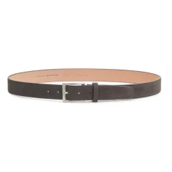 Fratelli Rossetti Men's cocoa brown nubuck belt|^ Belts