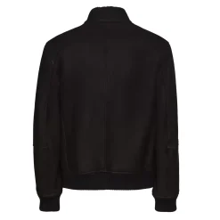 Fratelli Rossetti Men’s green shearling jacket|^ Outerwear