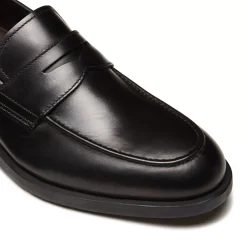 Fratelli Rossetti Mocassino in pelle color nero-^ Loafers