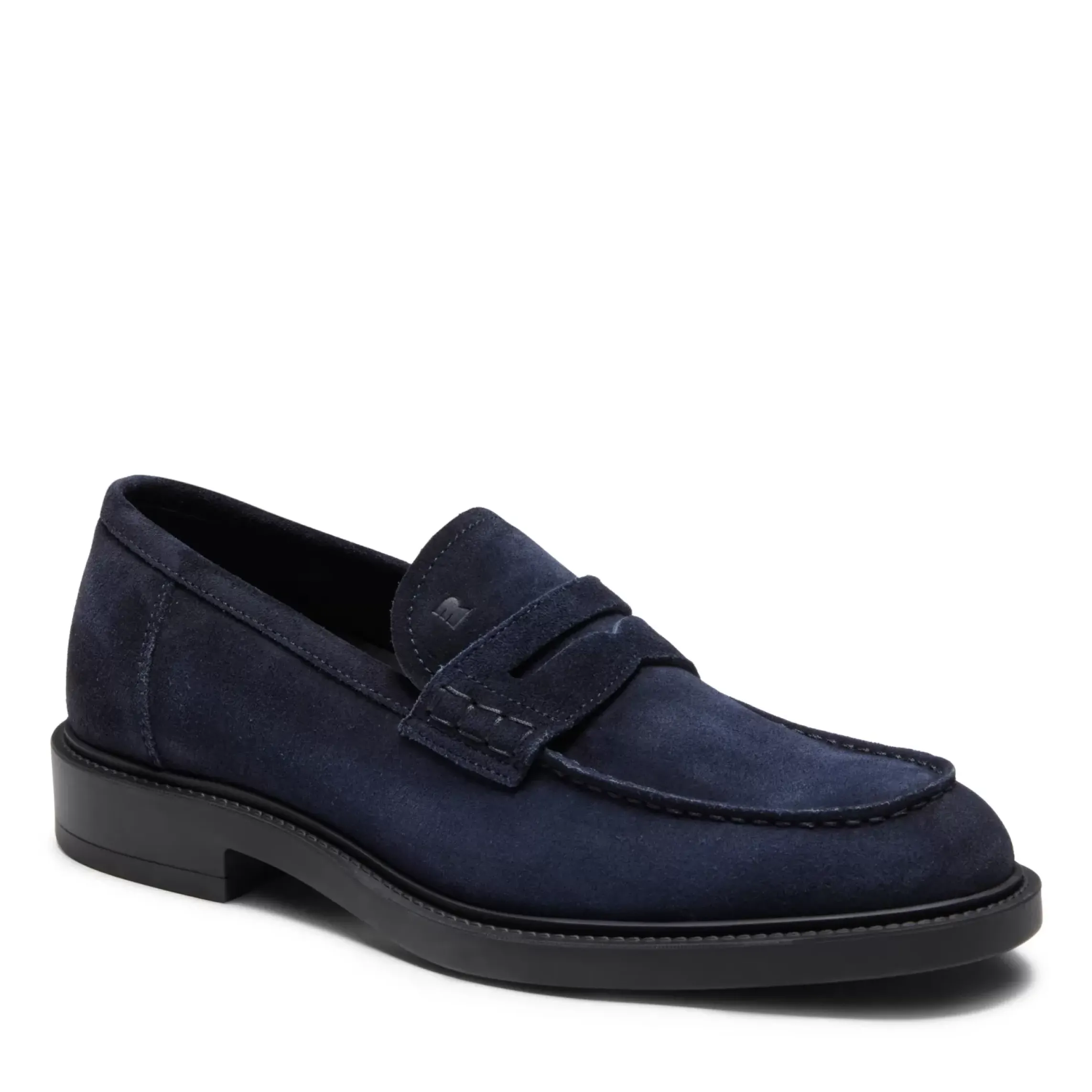 Fratelli Rossetti Mocassino uomo in suede colore blu-^ Loafers