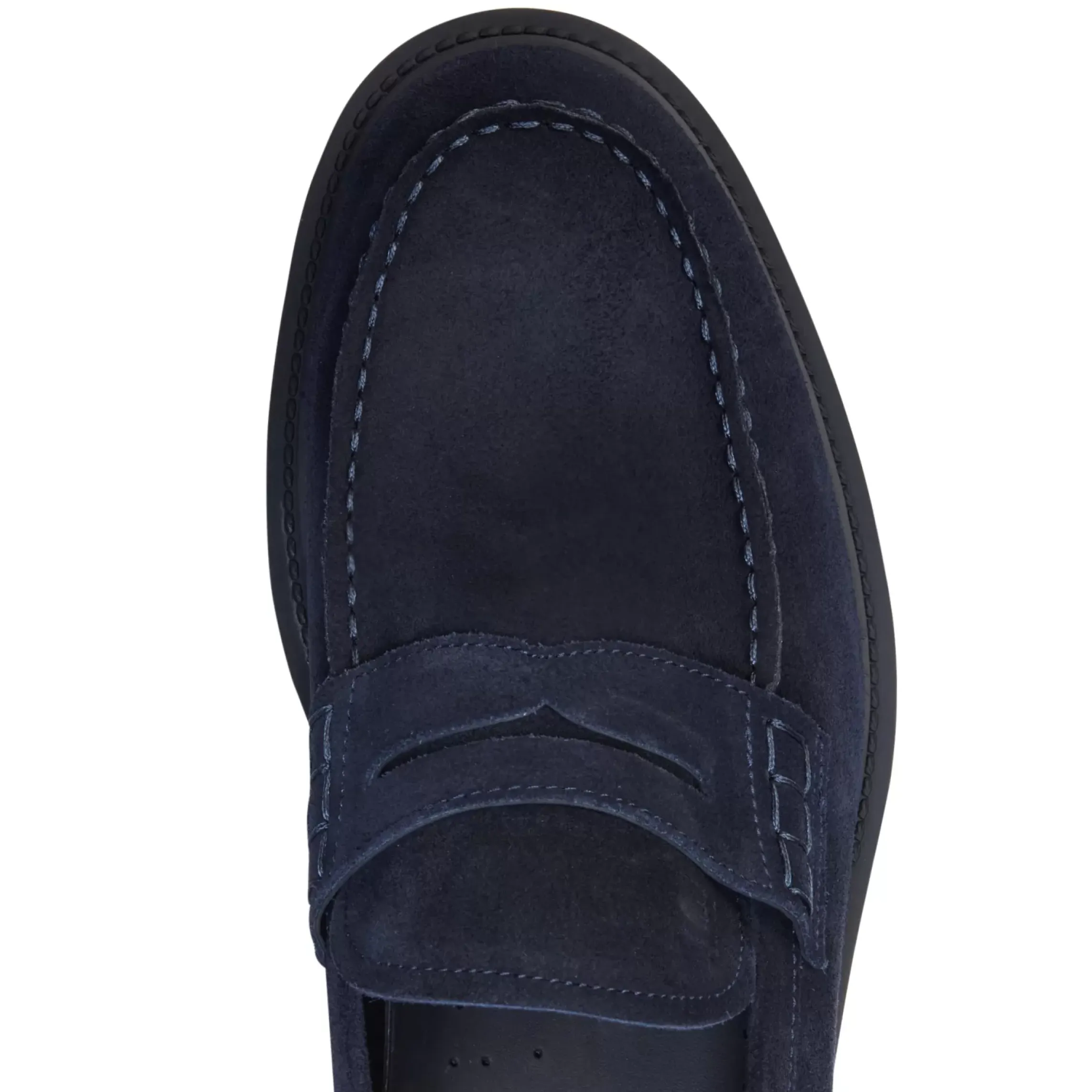 Fratelli Rossetti Mocassino uomo in suede colore blu-^ Loafers