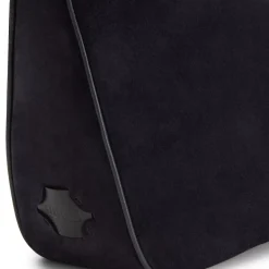 Fratelli Rossetti Navy blue suede Claire shoulder bag|^ Bags