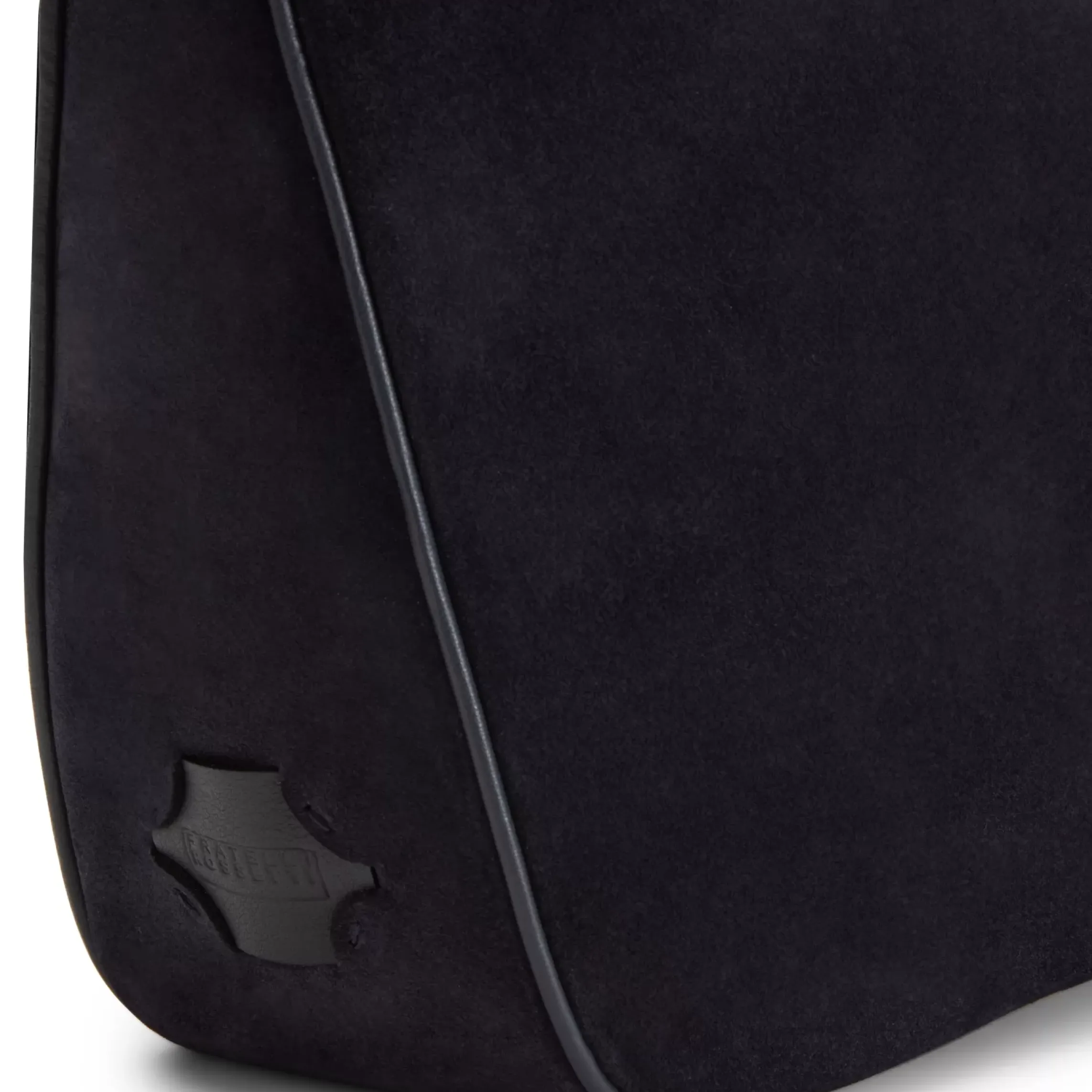 Fratelli Rossetti Navy blue suede Claire shoulder bag|^ Bags