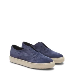 Fratelli Rossetti Navy blue suede Hobo Sport sneaker|^ Sneakers