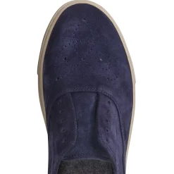 Fratelli Rossetti Navy blue suede Hobo Sport sneaker|^ Sneakers