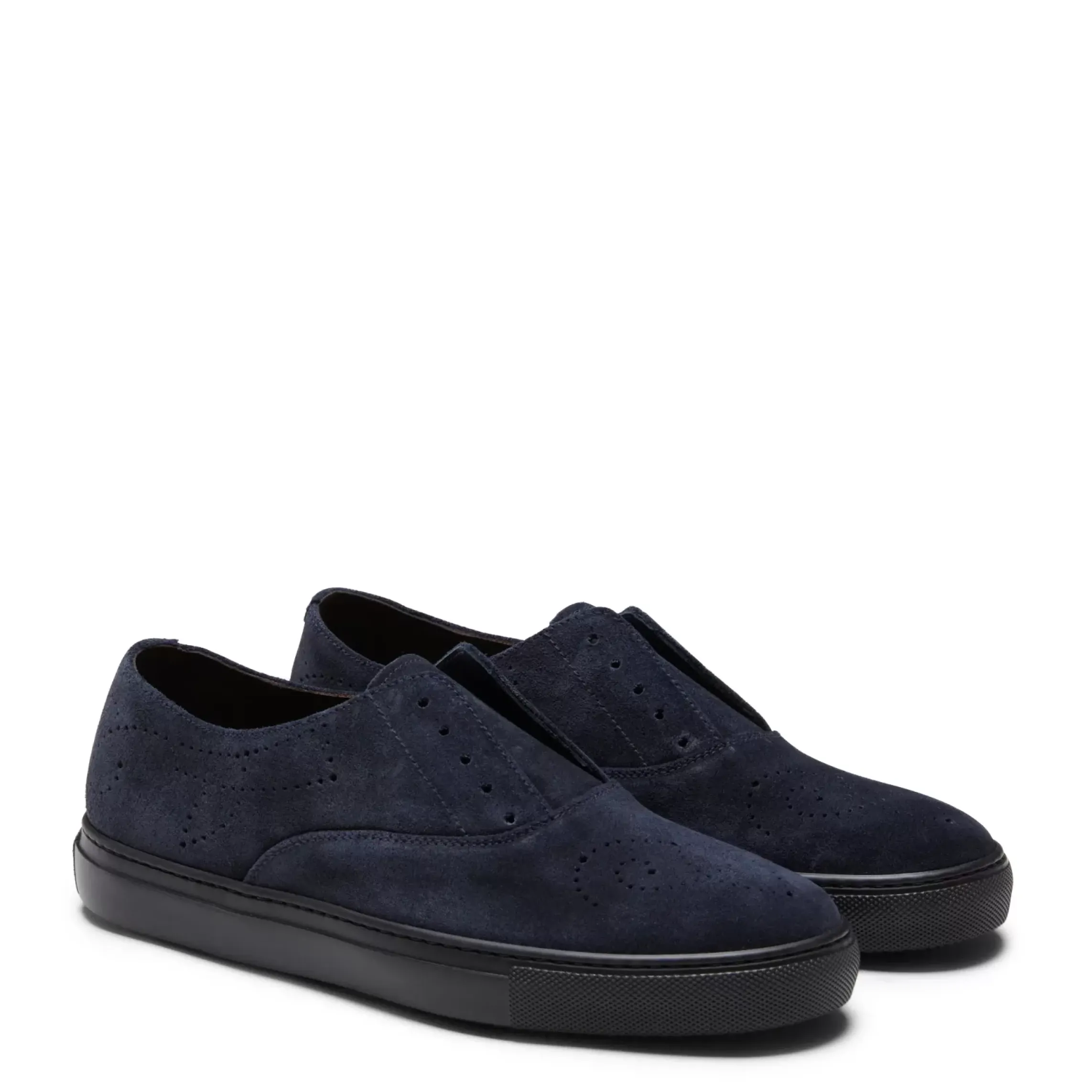 Fratelli Rossetti Navy blue suede Hobo Sport sneaker|^ Sneakers