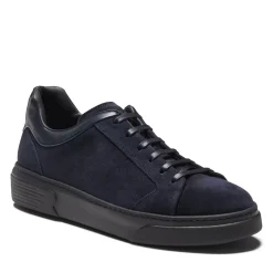 Fratelli Rossetti Navy blue suede sneaker|^ Sneakers