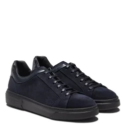 Fratelli Rossetti Navy blue suede sneaker|^ Sneakers