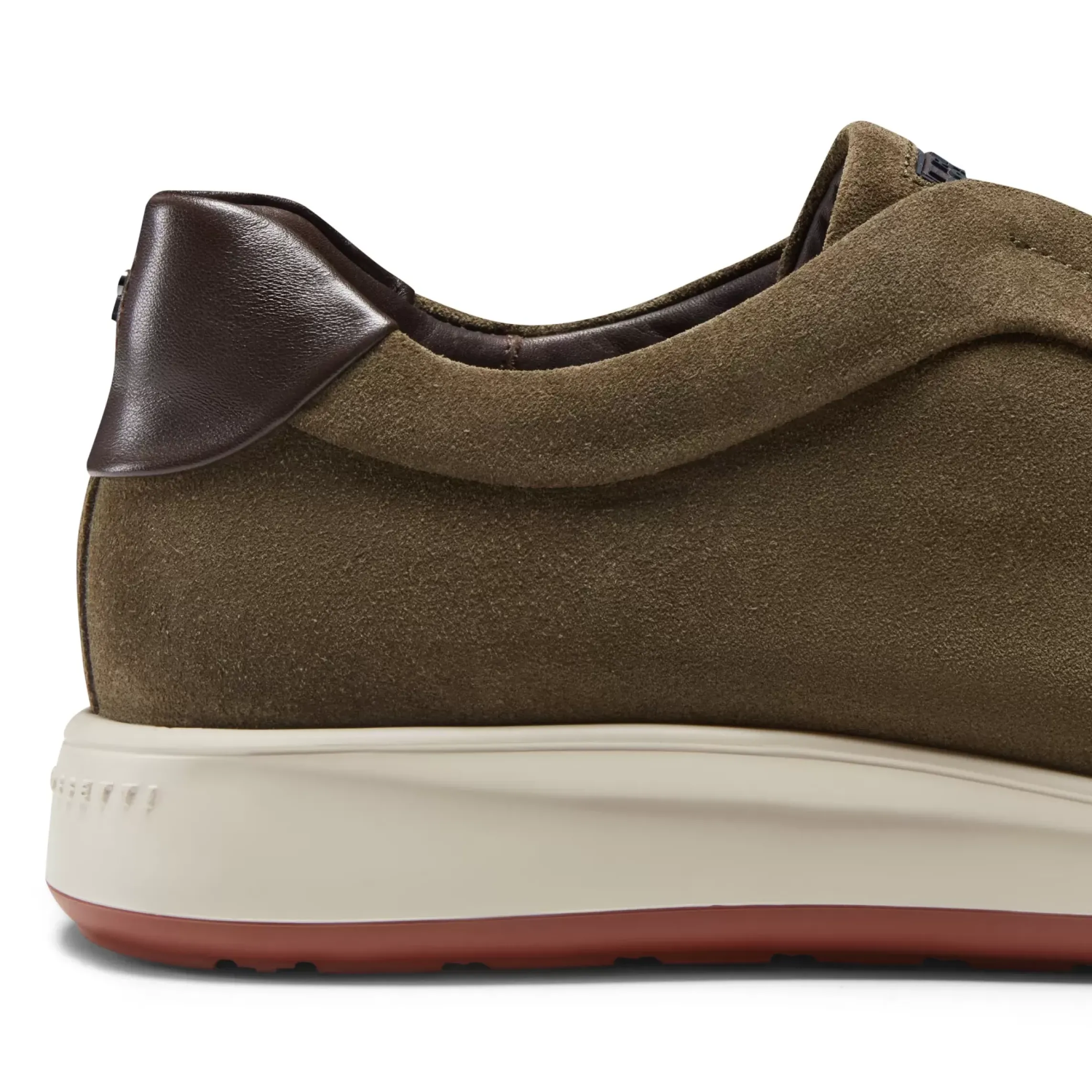 Fratelli Rossetti Olive-coloured suede sneaker|^ Sneakers