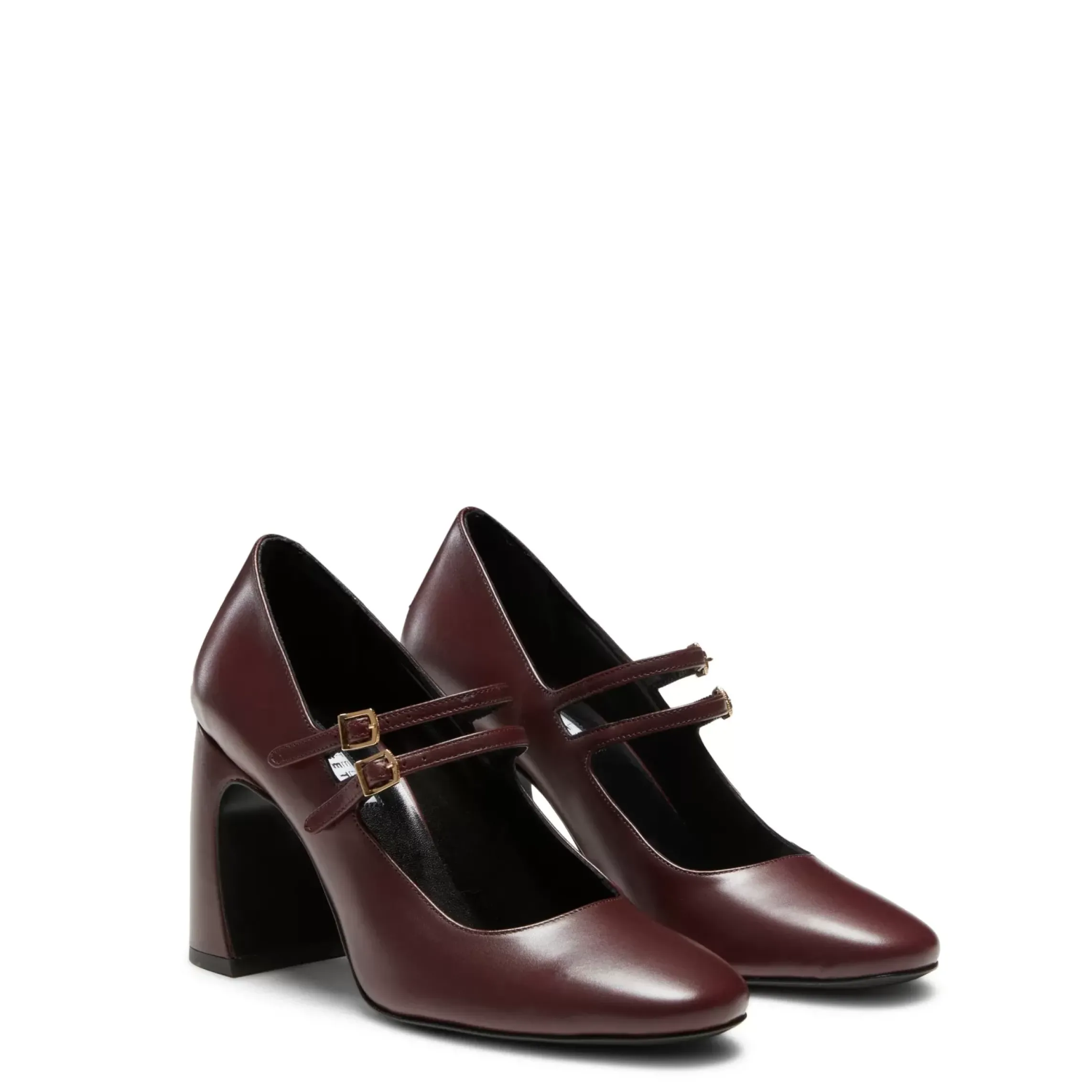 Fratelli Rossetti Plum-coloured leather pump|^ Décolleté