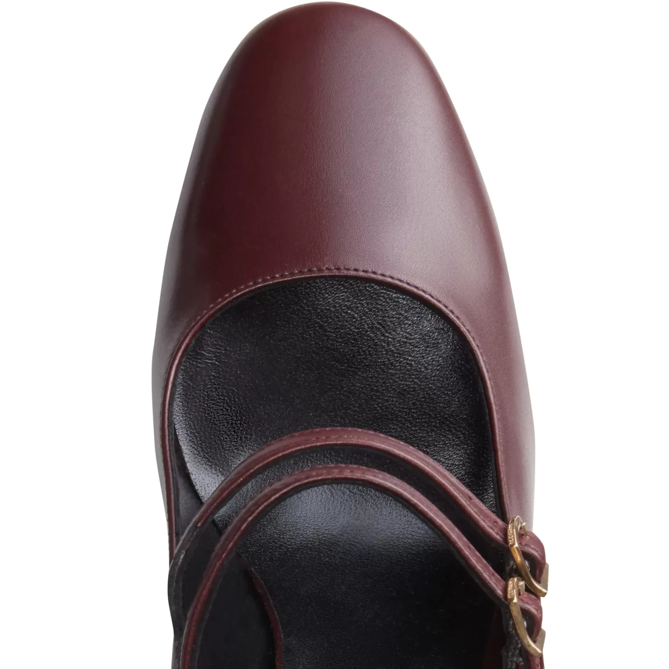 Fratelli Rossetti Plum-coloured leather pump|^ Décolleté