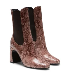 Fratelli Rossetti Powder pink leather ankle boot|^ Ankle Boots