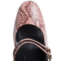 Fratelli Rossetti Powder pink leather pump|^ Décolleté
