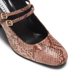 Fratelli Rossetti Powder pink leather pump|^ Décolleté