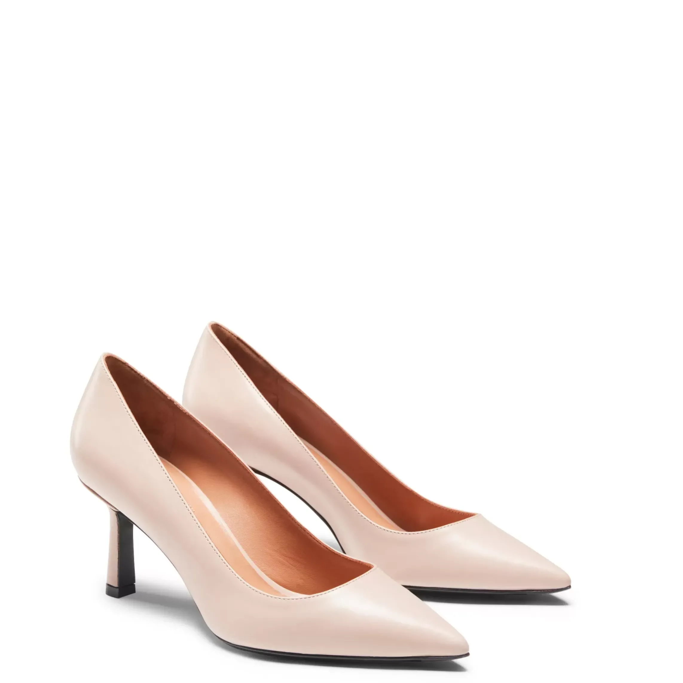 Fratelli Rossetti Powder pink leather pump|^ Décolleté