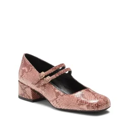 Fratelli Rossetti Powder pink leather pump|^ Décolleté