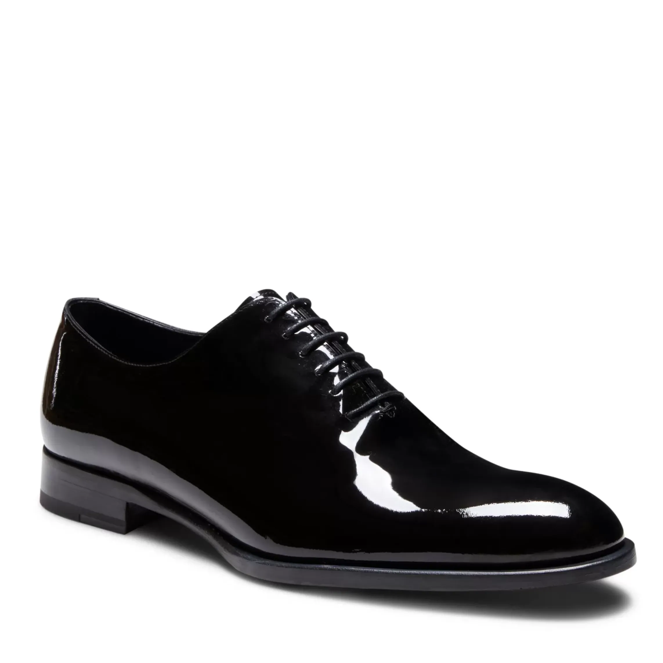 Fratelli Rossetti Richelieu Oxford shoe in black patent leather|^ Lace-up Shoes