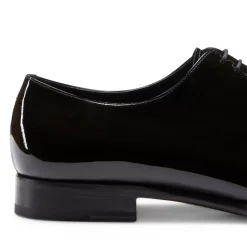 Fratelli Rossetti Richelieu Oxford shoe in black patent leather|^ Lace-up Shoes