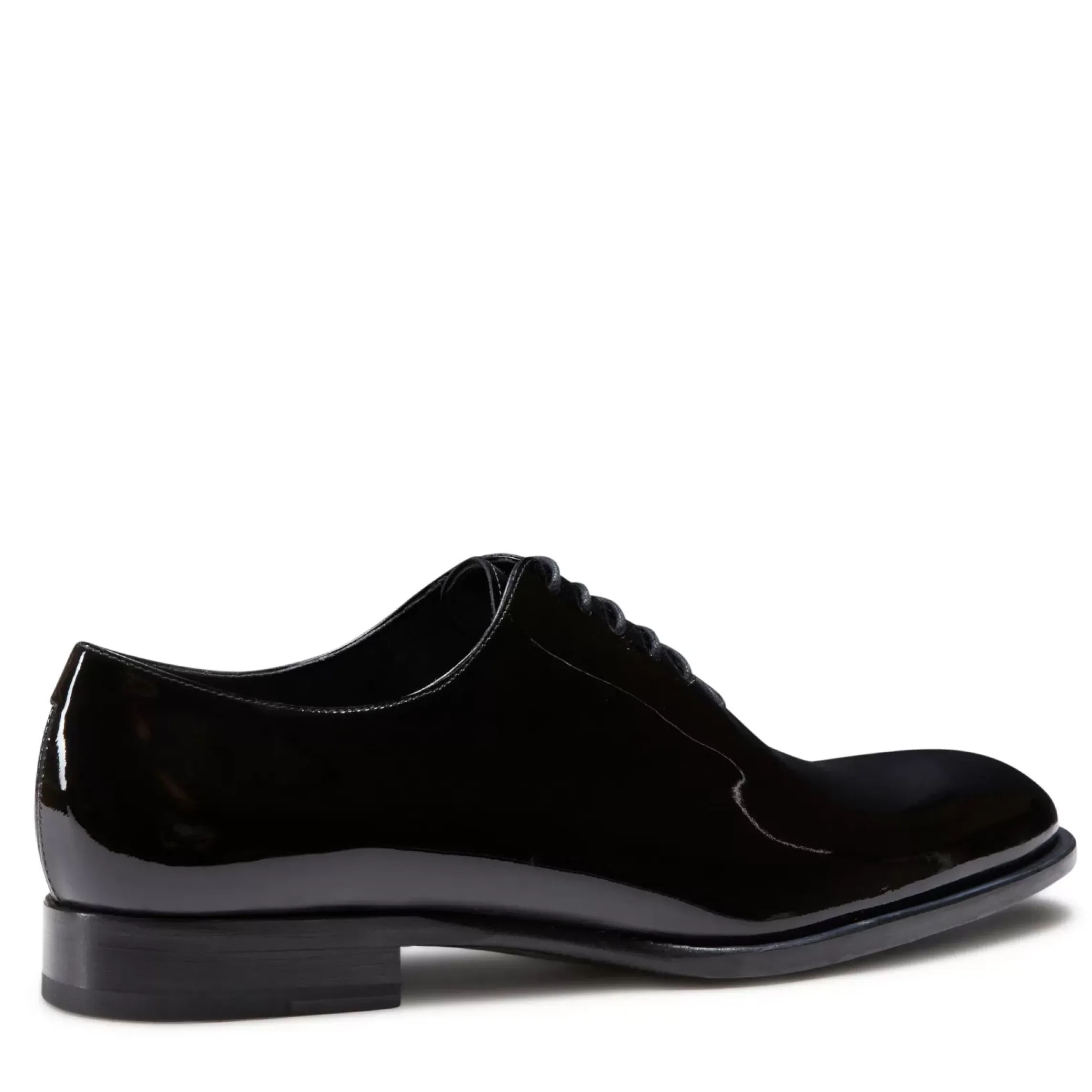 Fratelli Rossetti Richelieu Oxford shoe in black patent leather|^ Lace-up Shoes