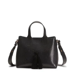 Fratelli Rossetti Small black leather Hobo Tote Bag|^ Bags