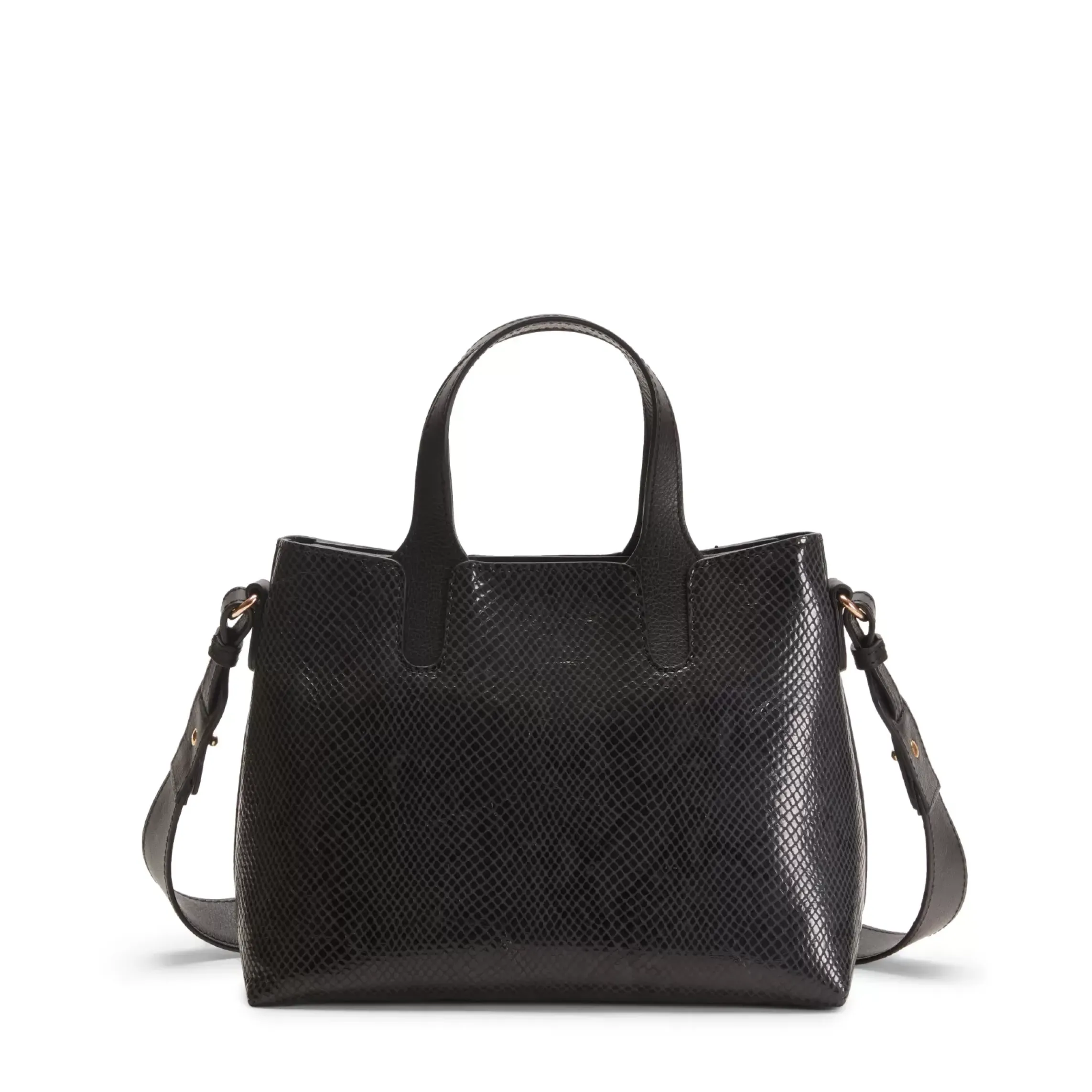 Fratelli Rossetti Small black leather Hobo Tote Bag|^ Bags
