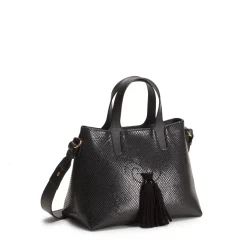 Fratelli Rossetti Small black leather Hobo Tote Bag|^ Bags