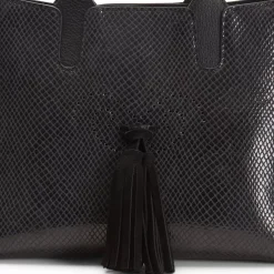 Fratelli Rossetti Small black leather Hobo Tote Bag|^ Bags