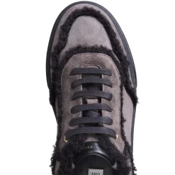 Fratelli Rossetti Steel grey suede sneaker|^ Sneakers
