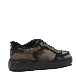 Fratelli Rossetti Steel grey suede sneaker|^ Sneakers