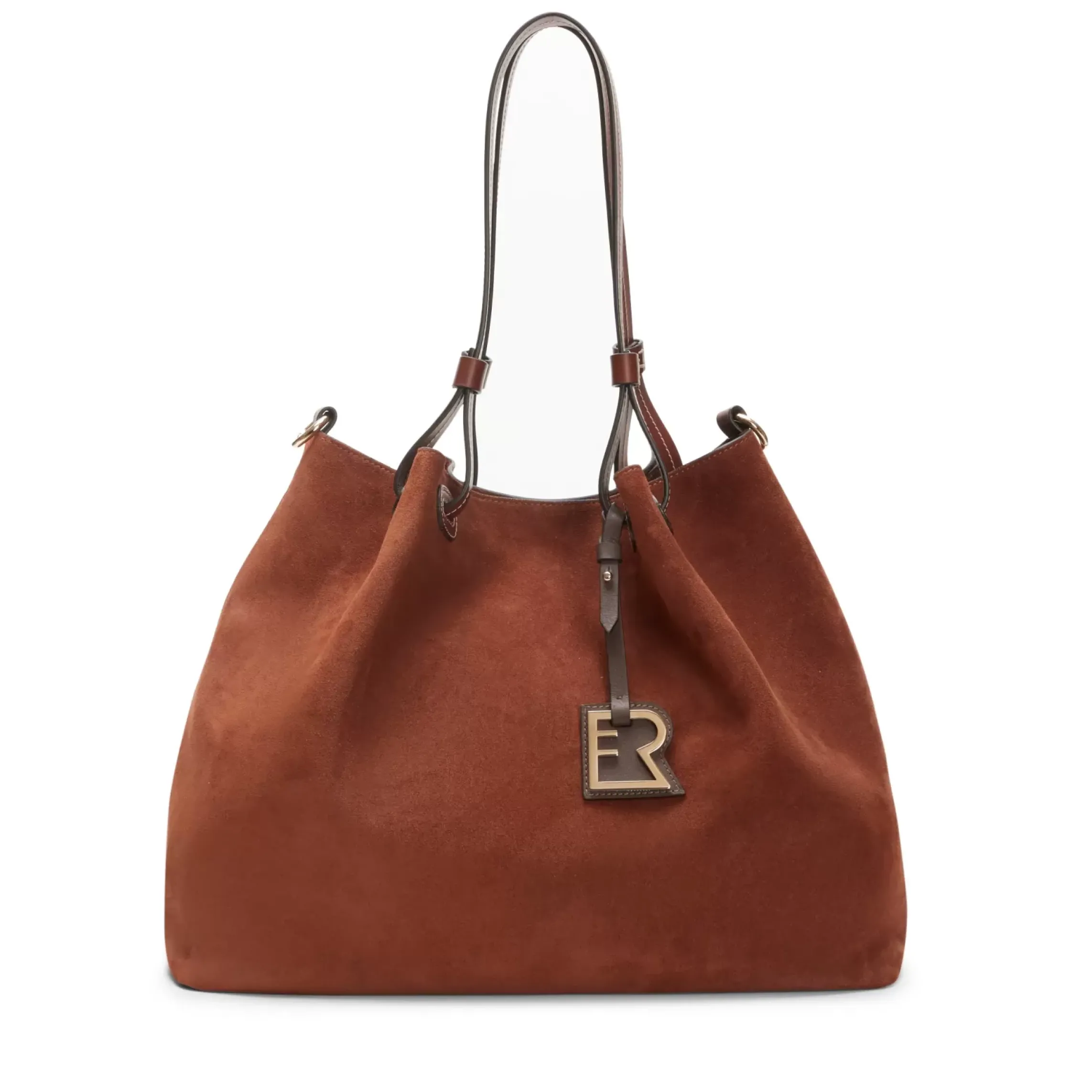 Fratelli Rossetti Tan suede tote bag|^ Bags