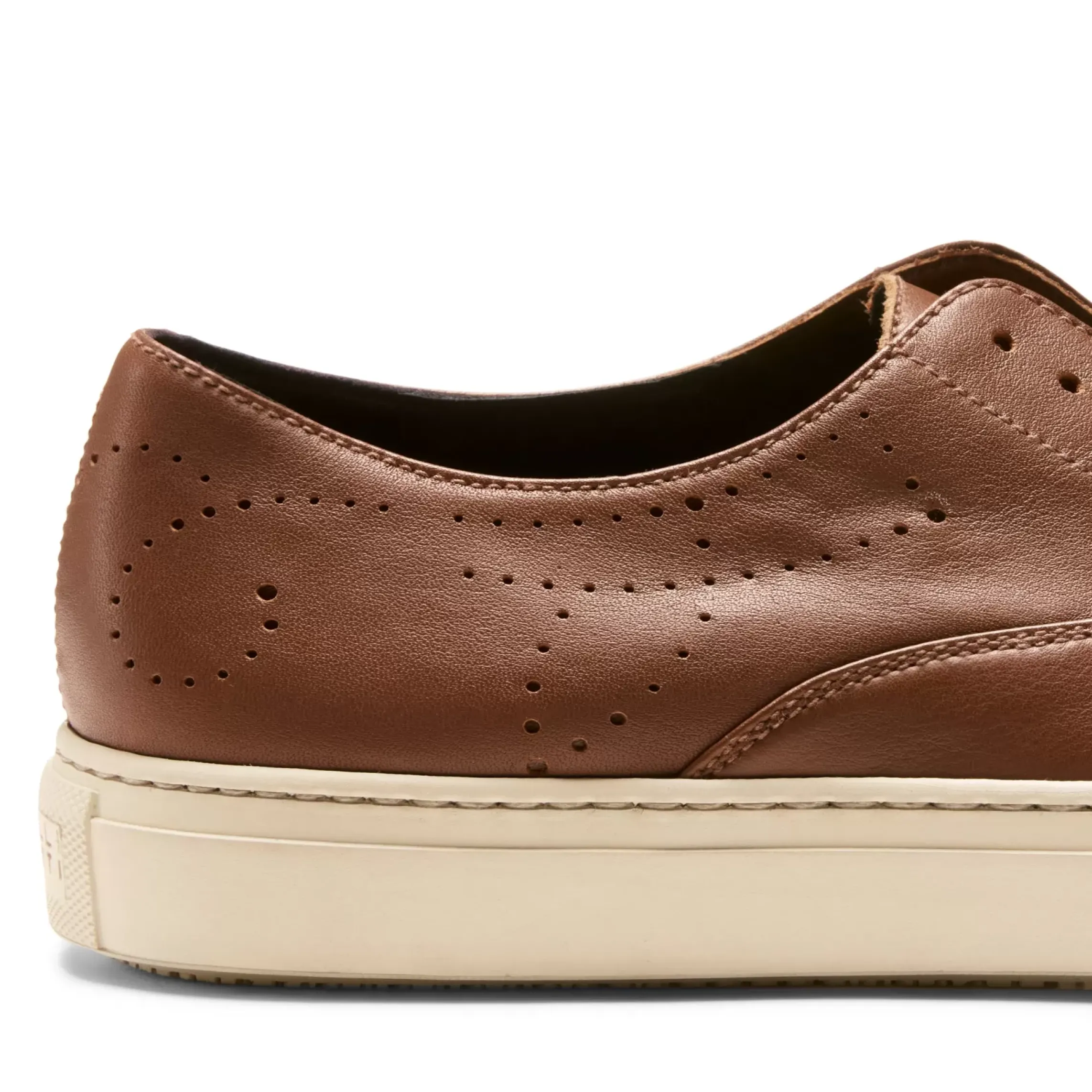 Fratelli Rossetti Women’s almond-coloured leather sneaker |^ Sneakers
